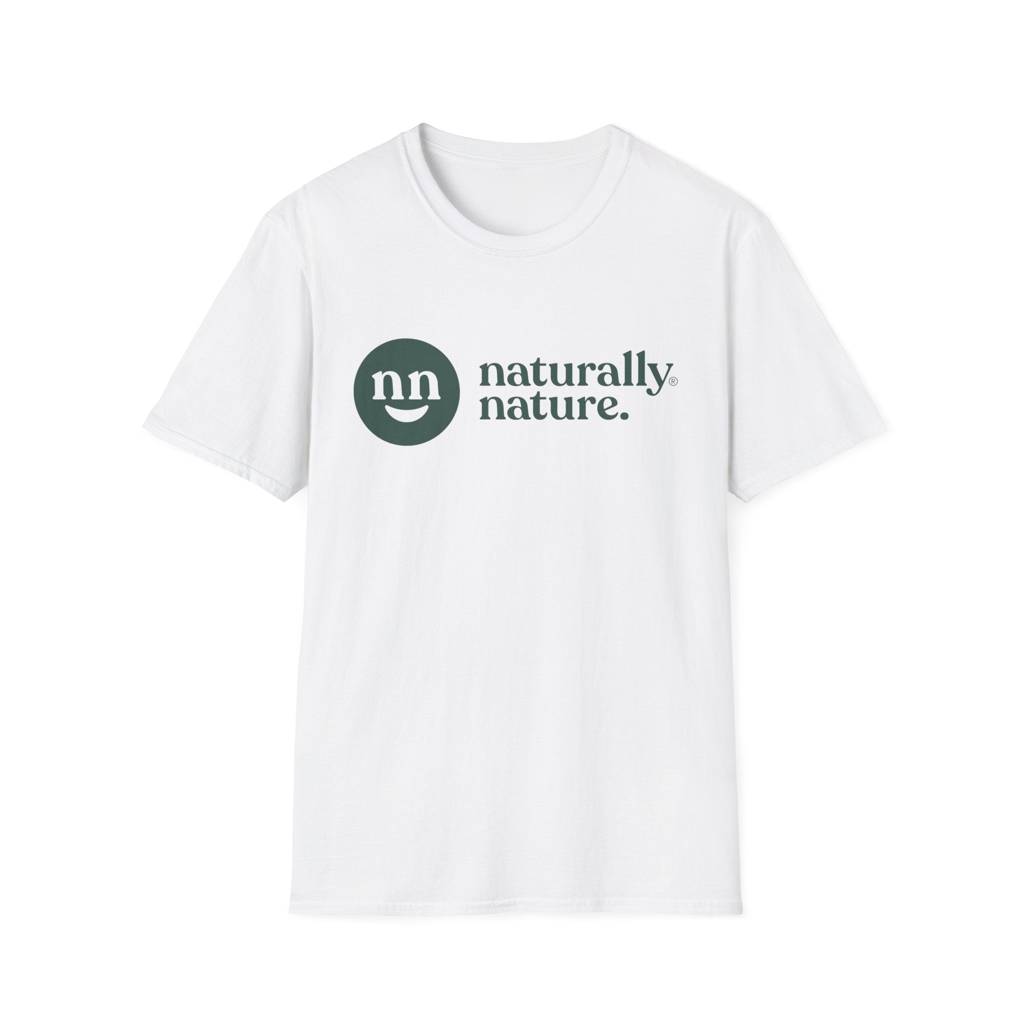 Naturally Nature Mom T-Shirt, Logo Unisex Softstyle!