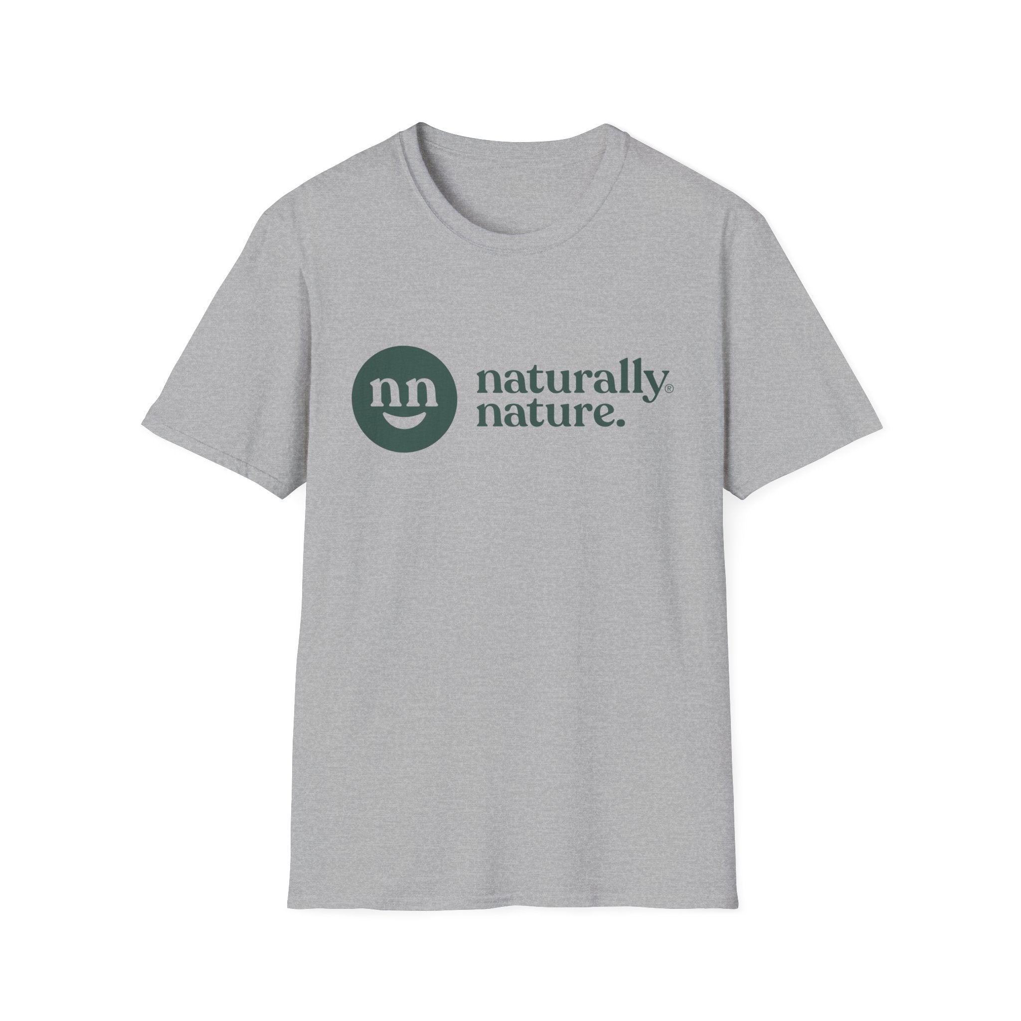 Naturally Nature Mom T-Shirt, Logo Unisex Softstyle!