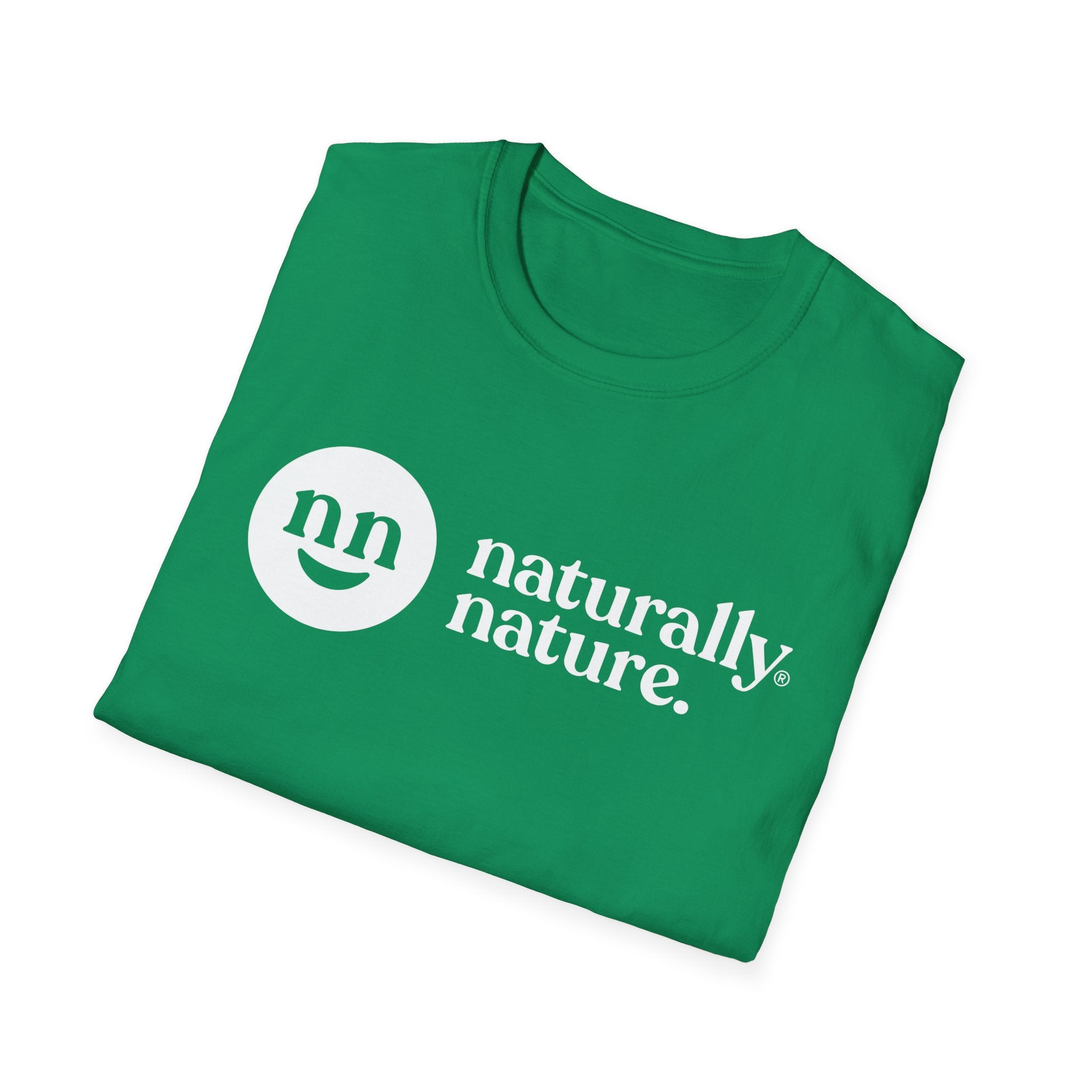 Naturally Nature Mom T-Shirt, Logo Unisex Softstyle!