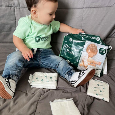 thumbnail image 2 of Aazon.co : Naturally Nature Diaper Booster Pads Stop Nighttie Leaks 2 of 10