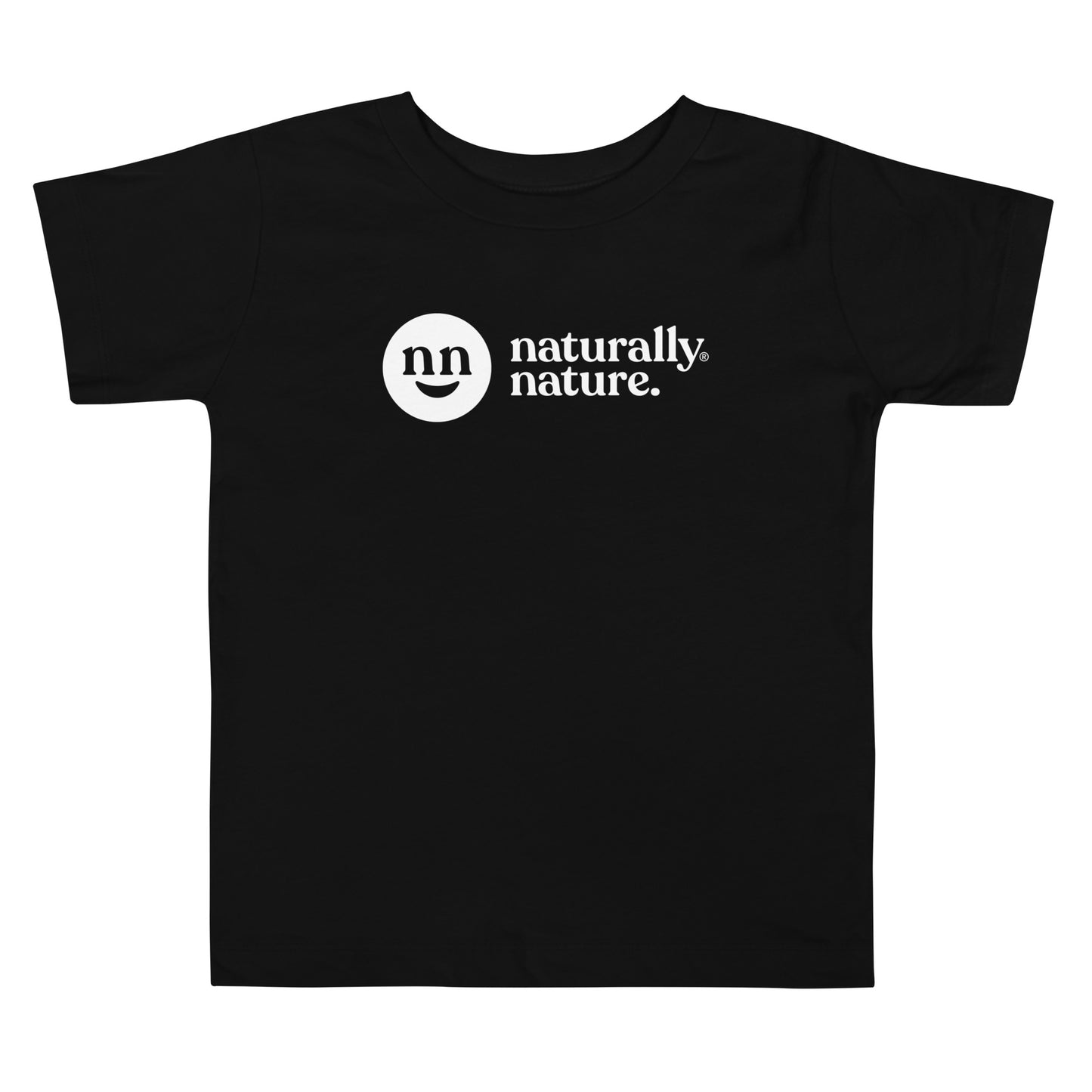 Naturally Nature 100% Cotton 2T-5T Black Toddler Bella Canvas T-Shirt