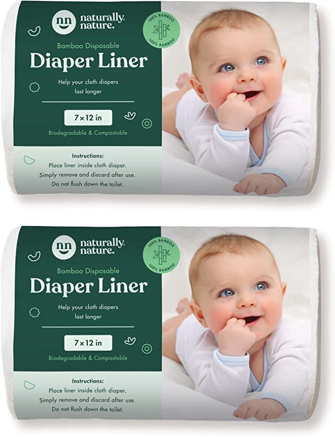 Bamboo Disposable Diaper Liners