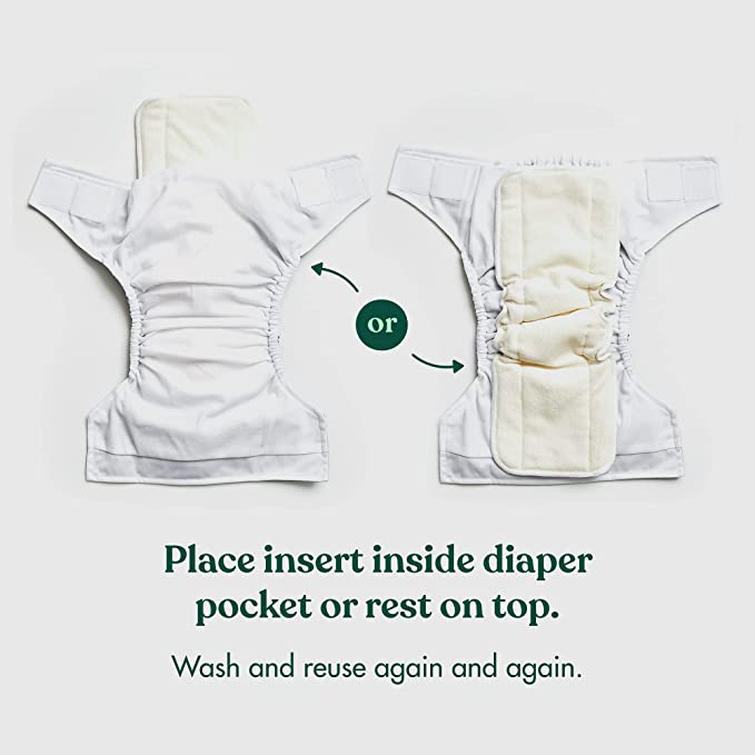 Cloth diaper shop inserts