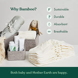 Cloth Diaper Inserts Bamboo Reusable Liners (Pack of 12)
