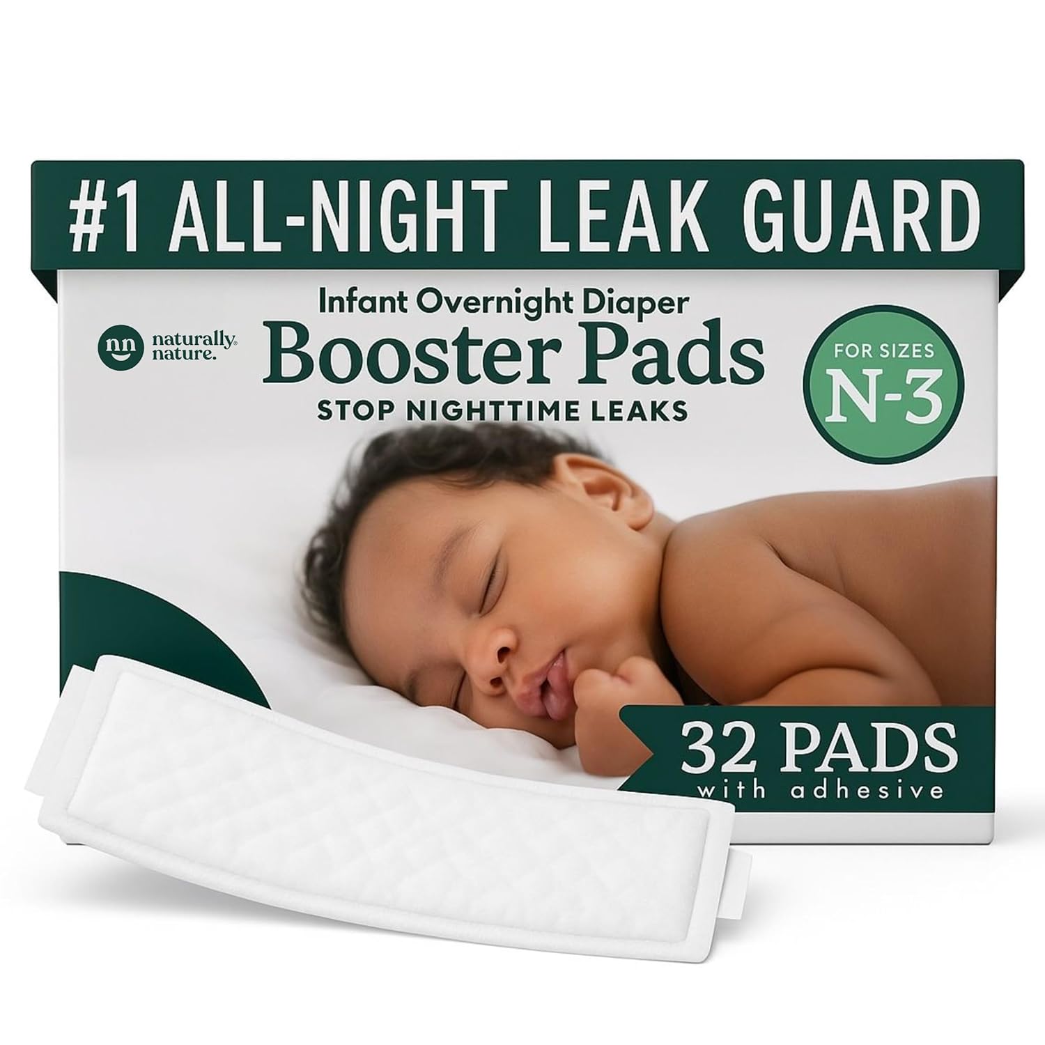 Newborn Overnight Booster Pads N-3